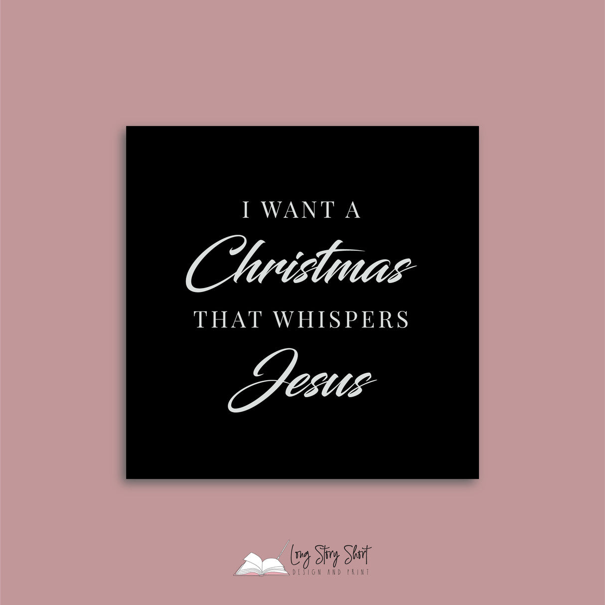 Jesus is the reason Vinyl Label Pack (Black, White, Foil options)