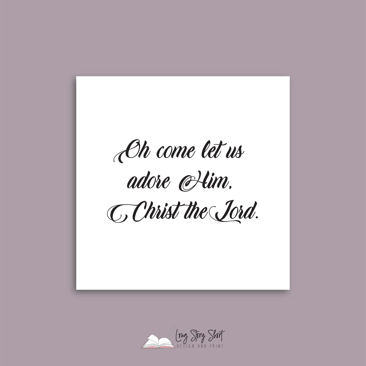 Jesus is the reason Vinyl Label Pack (Black, White, Foil options)