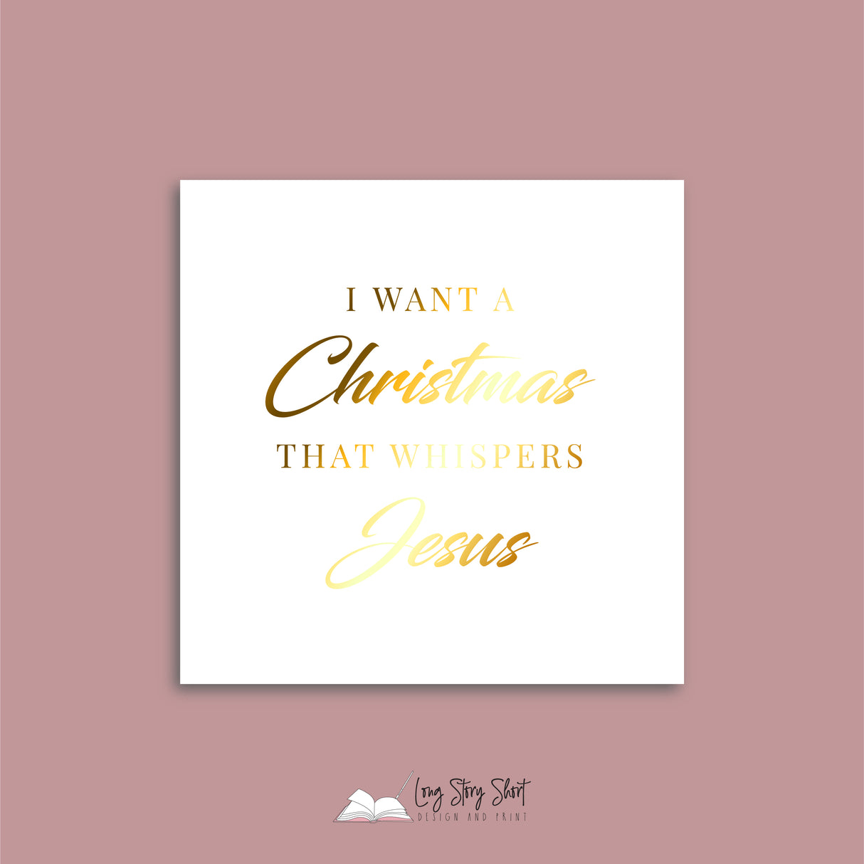 Jesus is the reason Vinyl Label Pack (Black, White, Foil options)