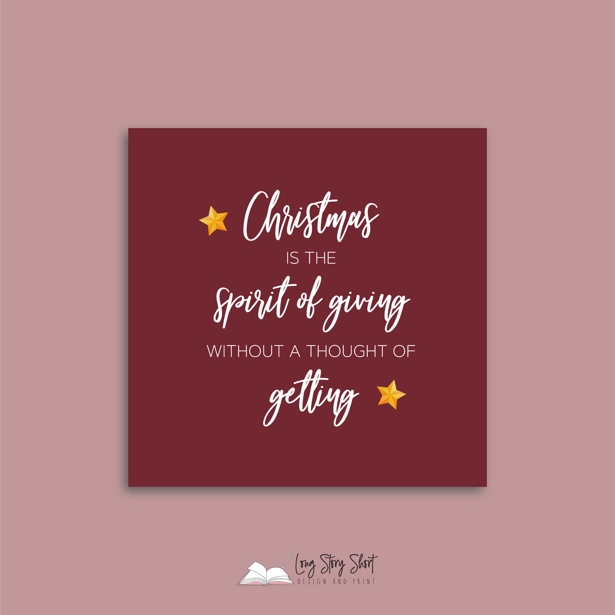 Spirit of giving king Vinyl Label Pack