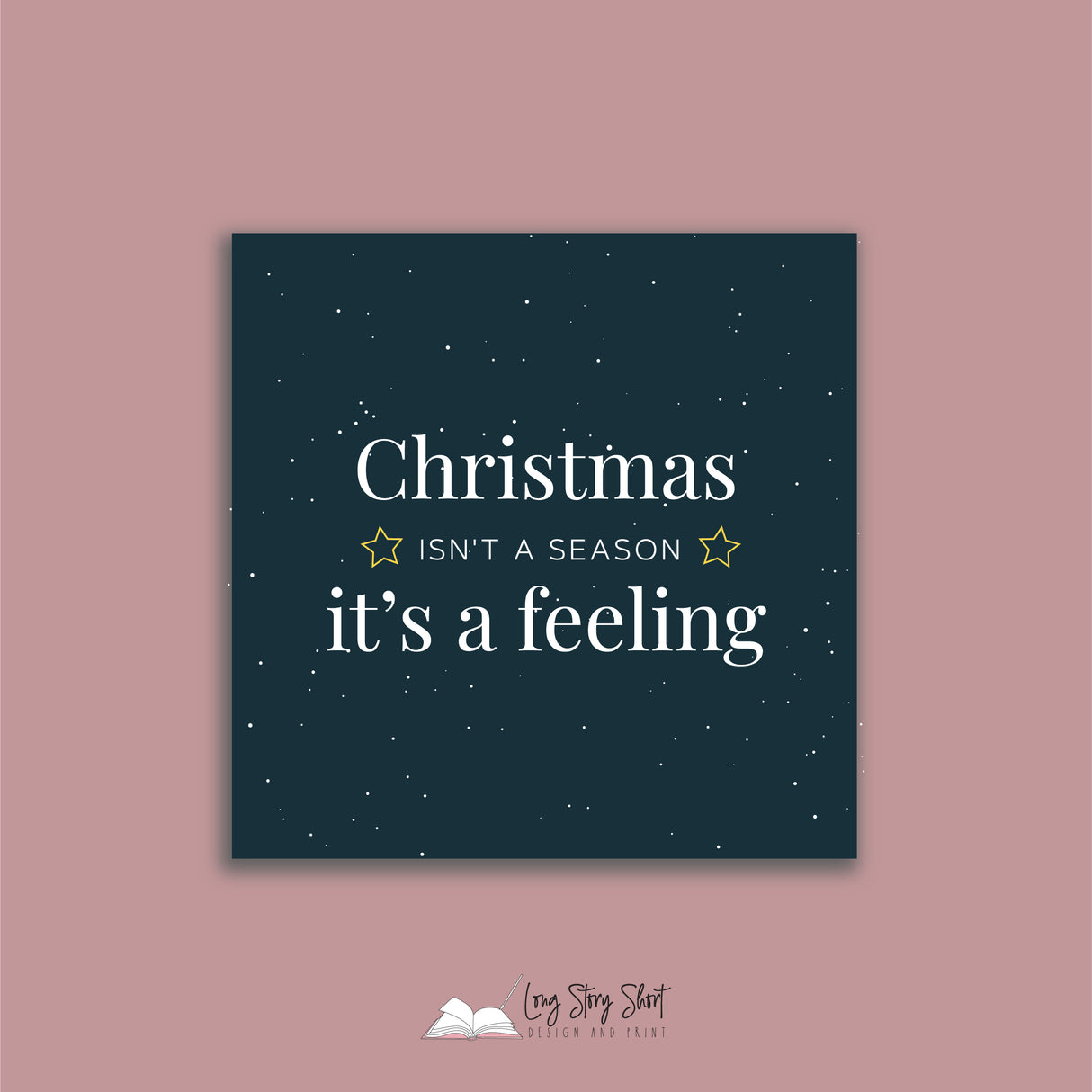 Fair dinkum Christmas Vinyl Label Pack Square Matte/Gloss