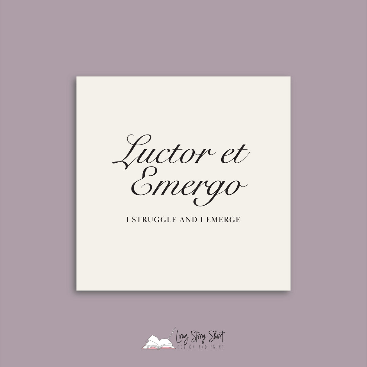 Latin Quote Pack Two Vinyl Label Pack