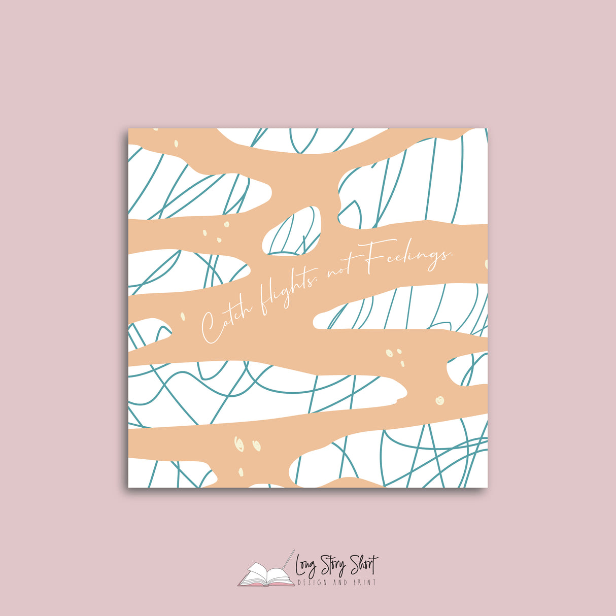 Catch flights not feelings Vinyl Label Pack