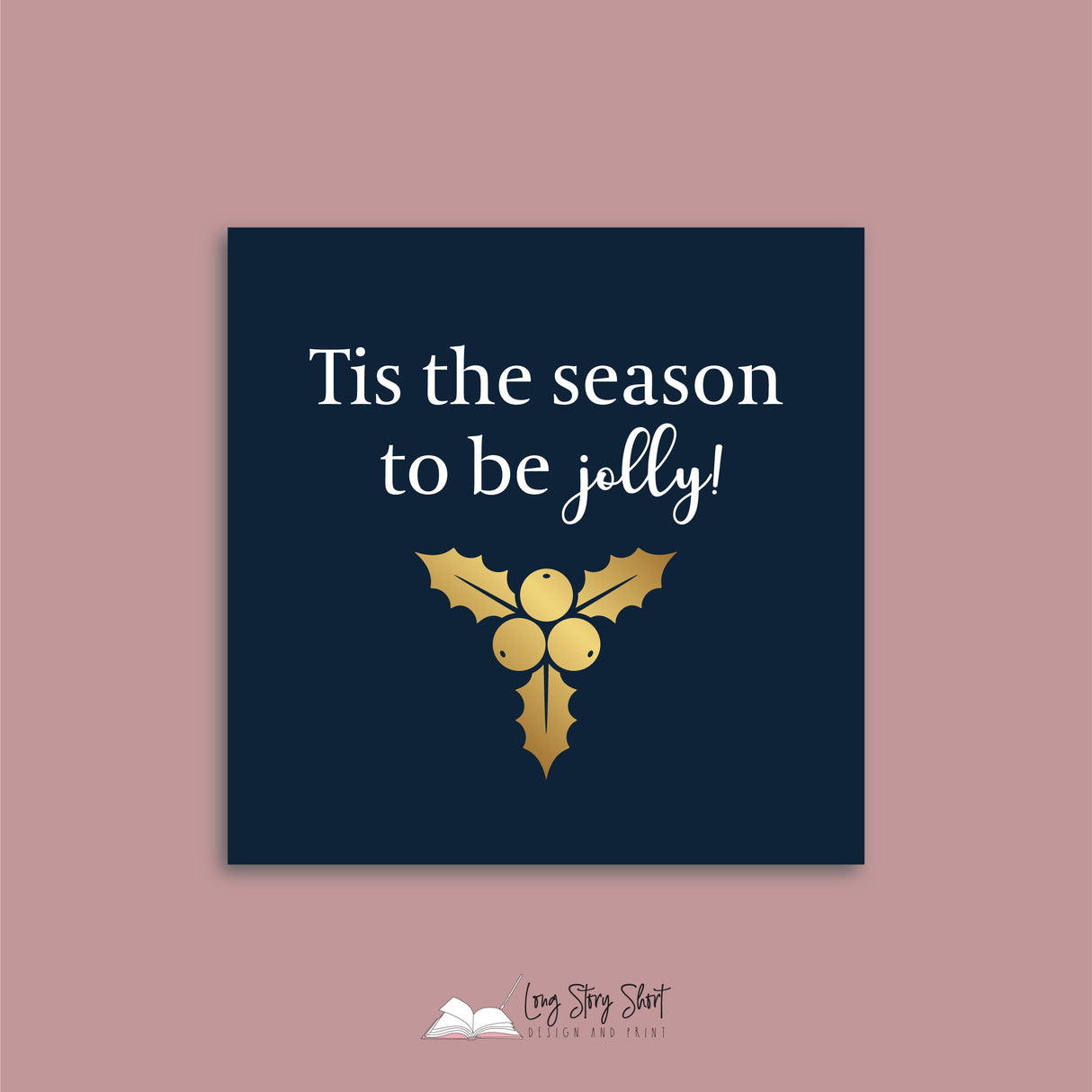 Tis the season to be jolly Vinyl Label Pack