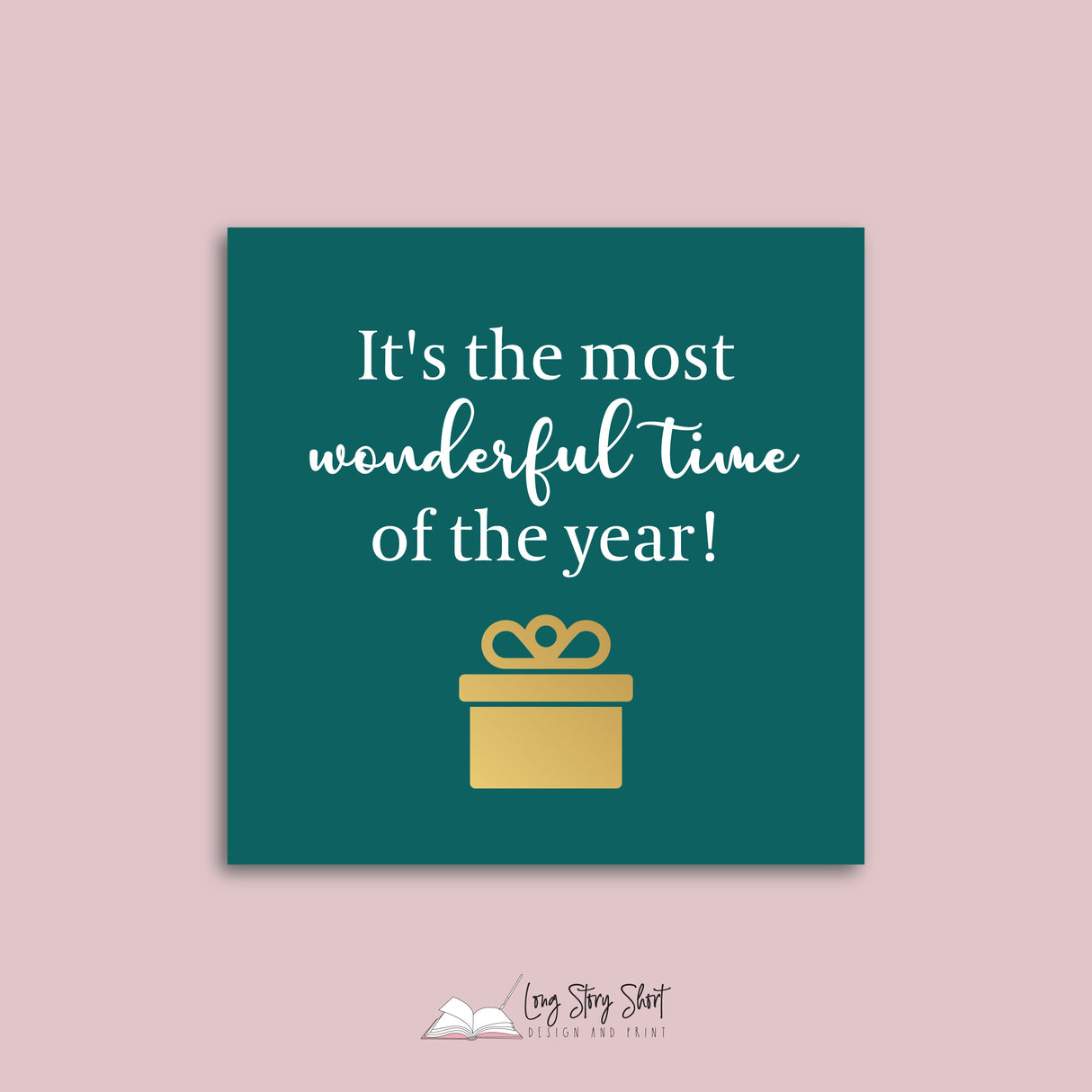 Have yourself a merry little christmas Vinyl Label Pack Square Matte/Gloss