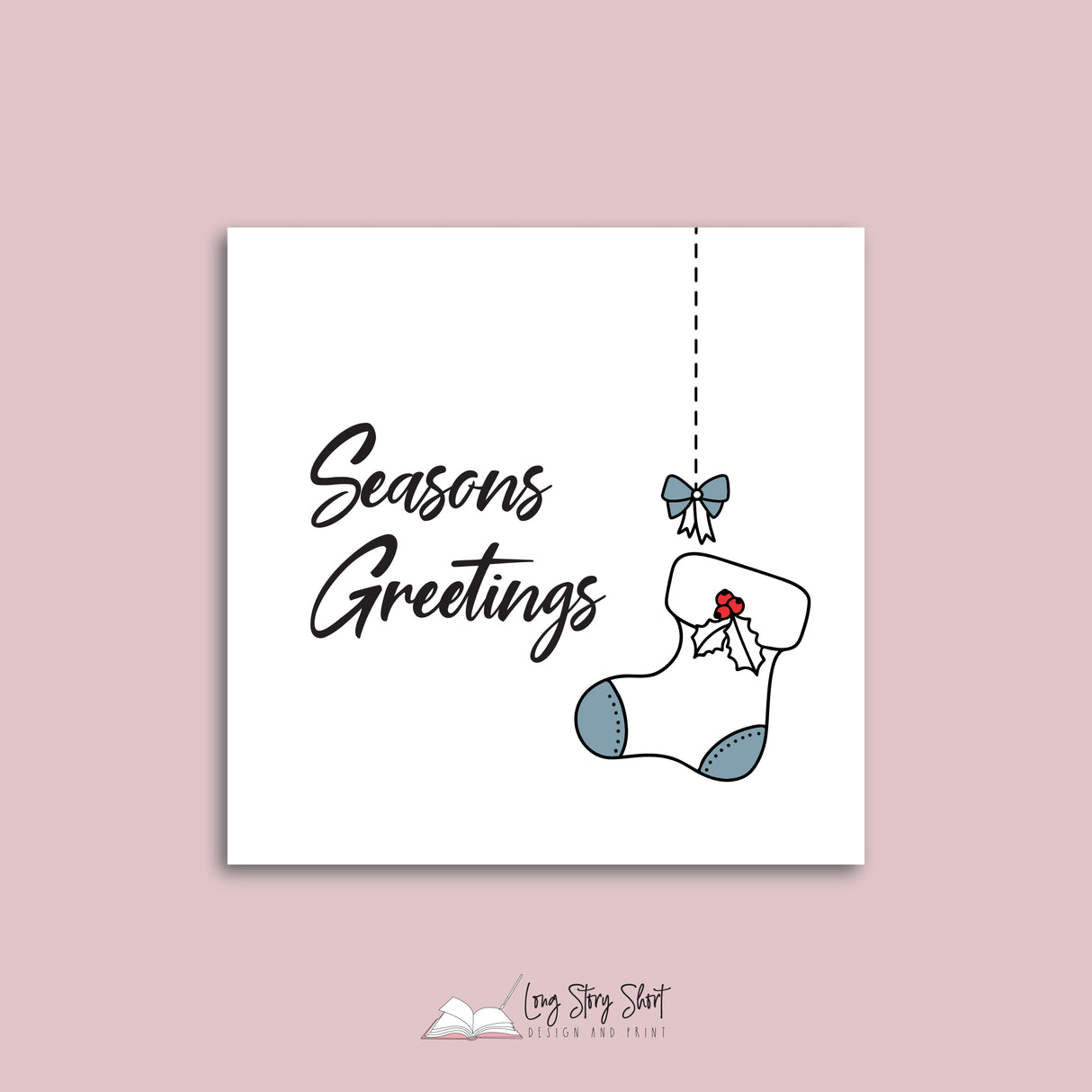 Happy Holidays Vinyl Label Pack