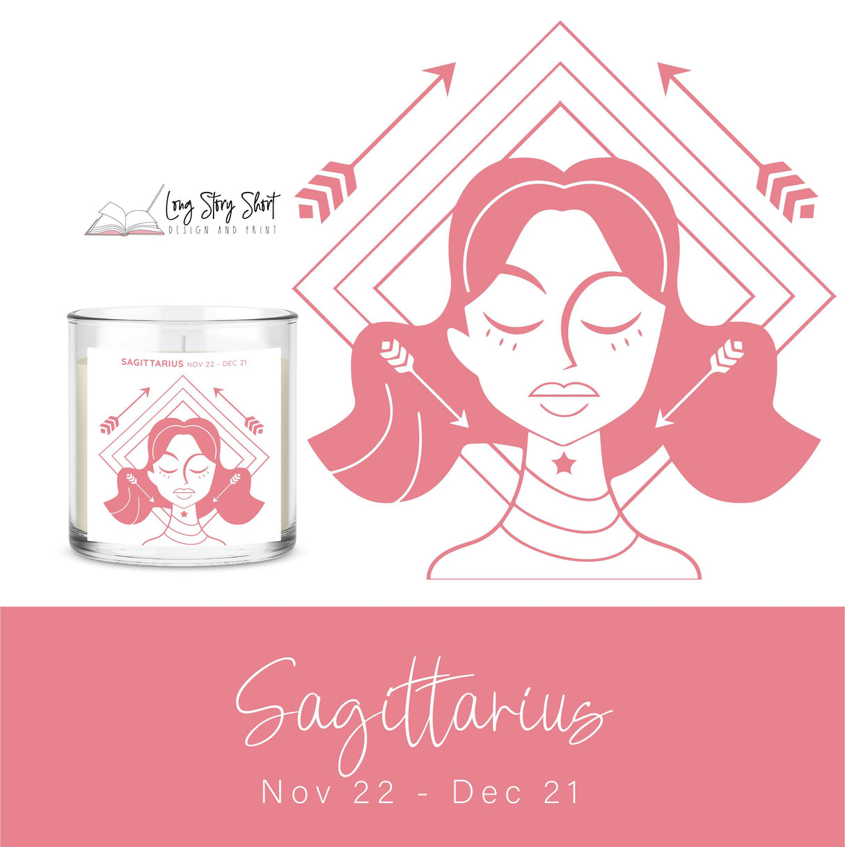 The Zodiac Girl Pastel Edition Vinyl Label Pack Matte/Gloss/Clear