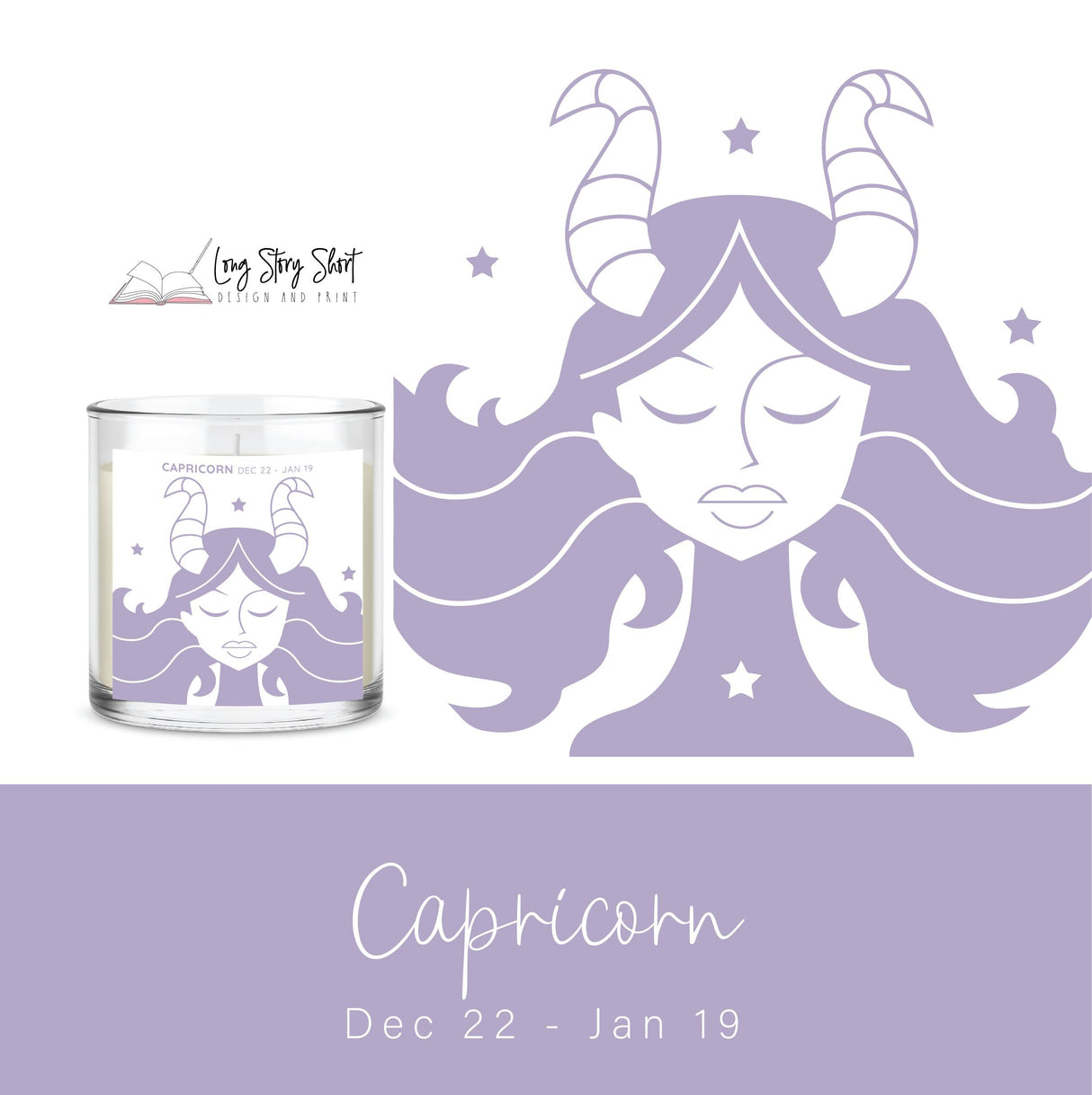 The Zodiac Girl Pastel Edition Vinyl Label Pack Matte/Gloss/Clear