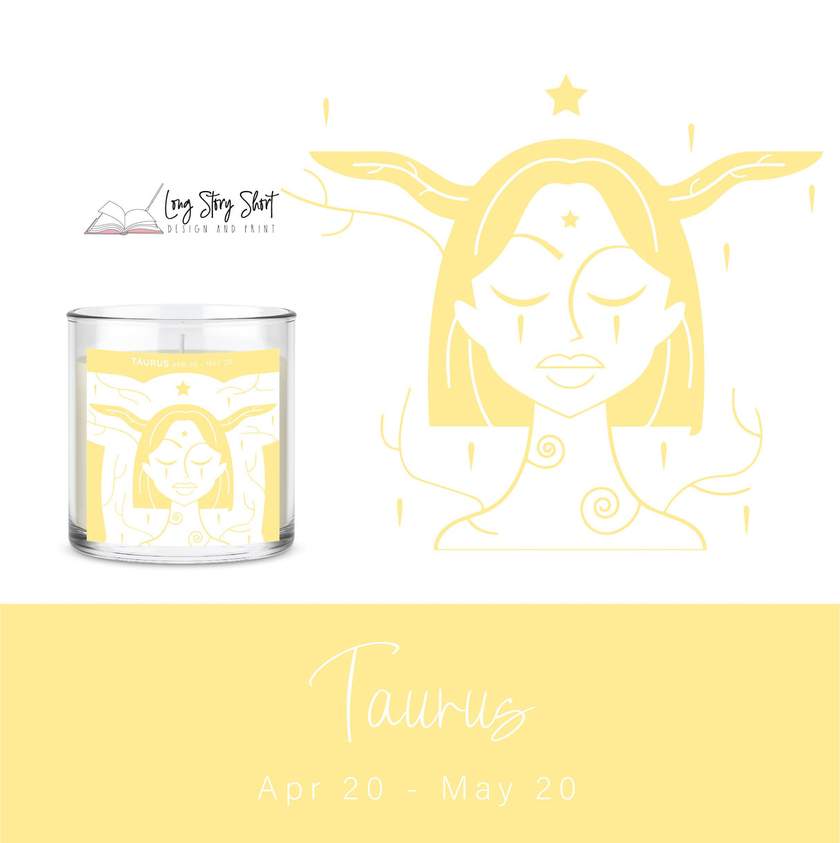 The Zodiac Girl Pastel Edition Vinyl Label Pack Matte/Gloss/Clear