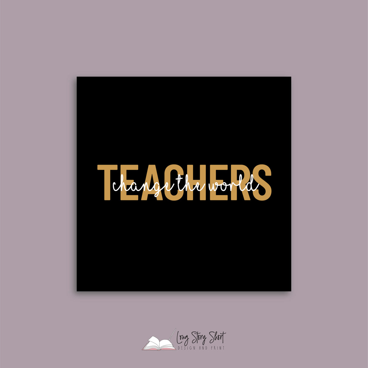 Teaching is a work of heart Vinyl Label Pack