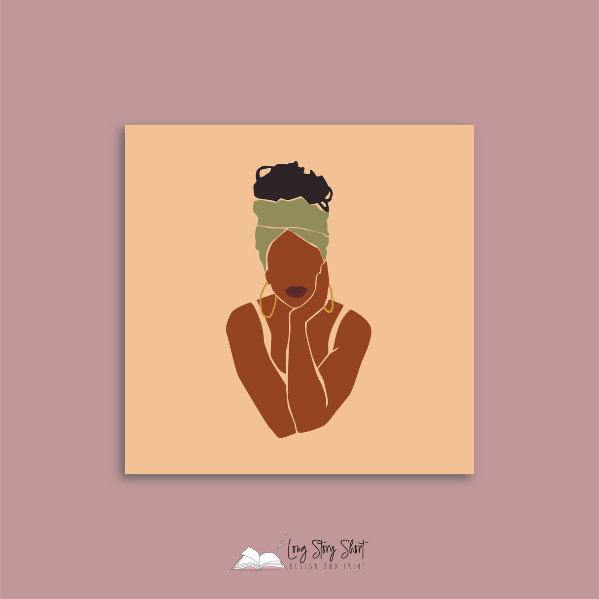 Abstract Lady Boss Pack Two Vinyl Label Pack