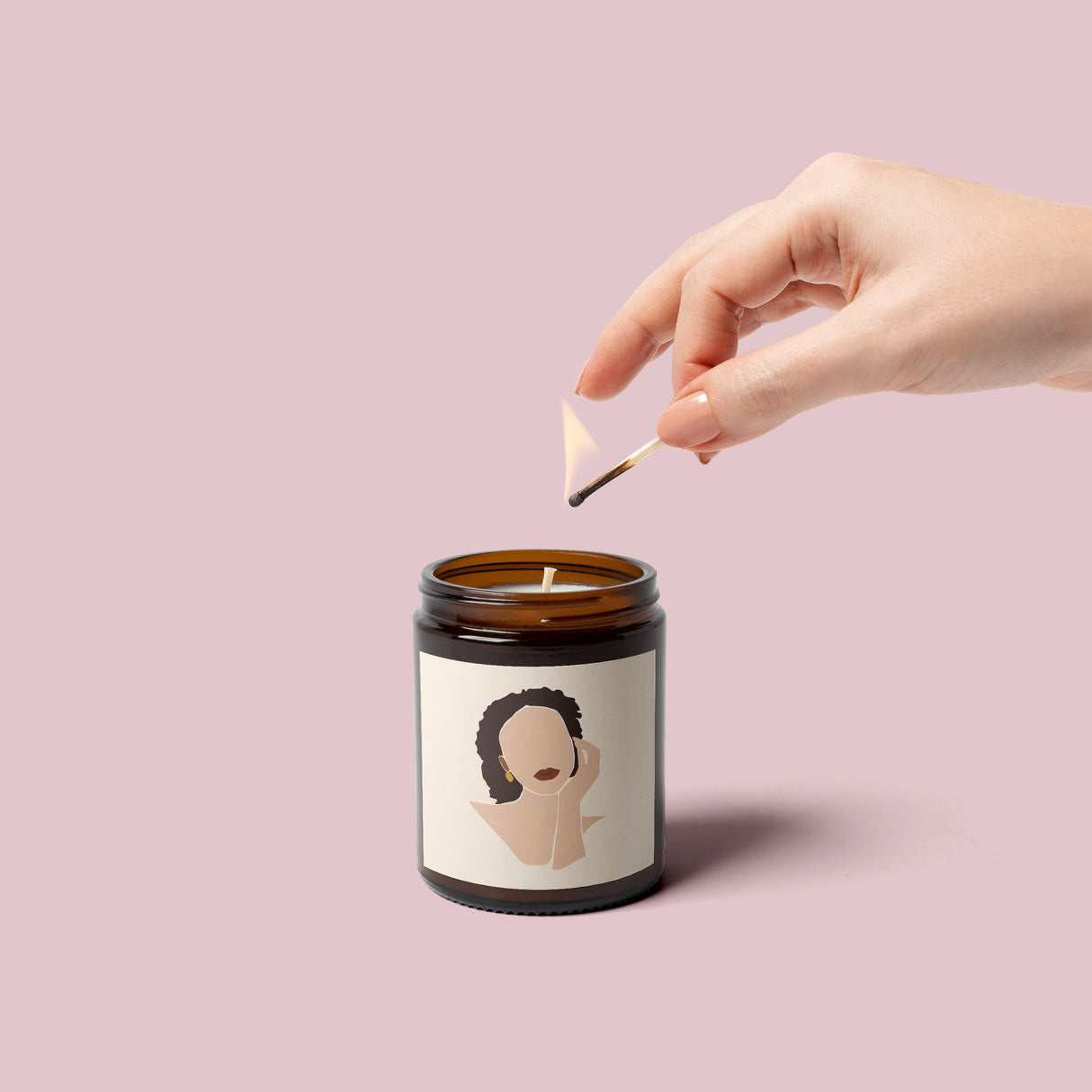 Abstract Lady Boss Pack Three Vinyl Label Pack