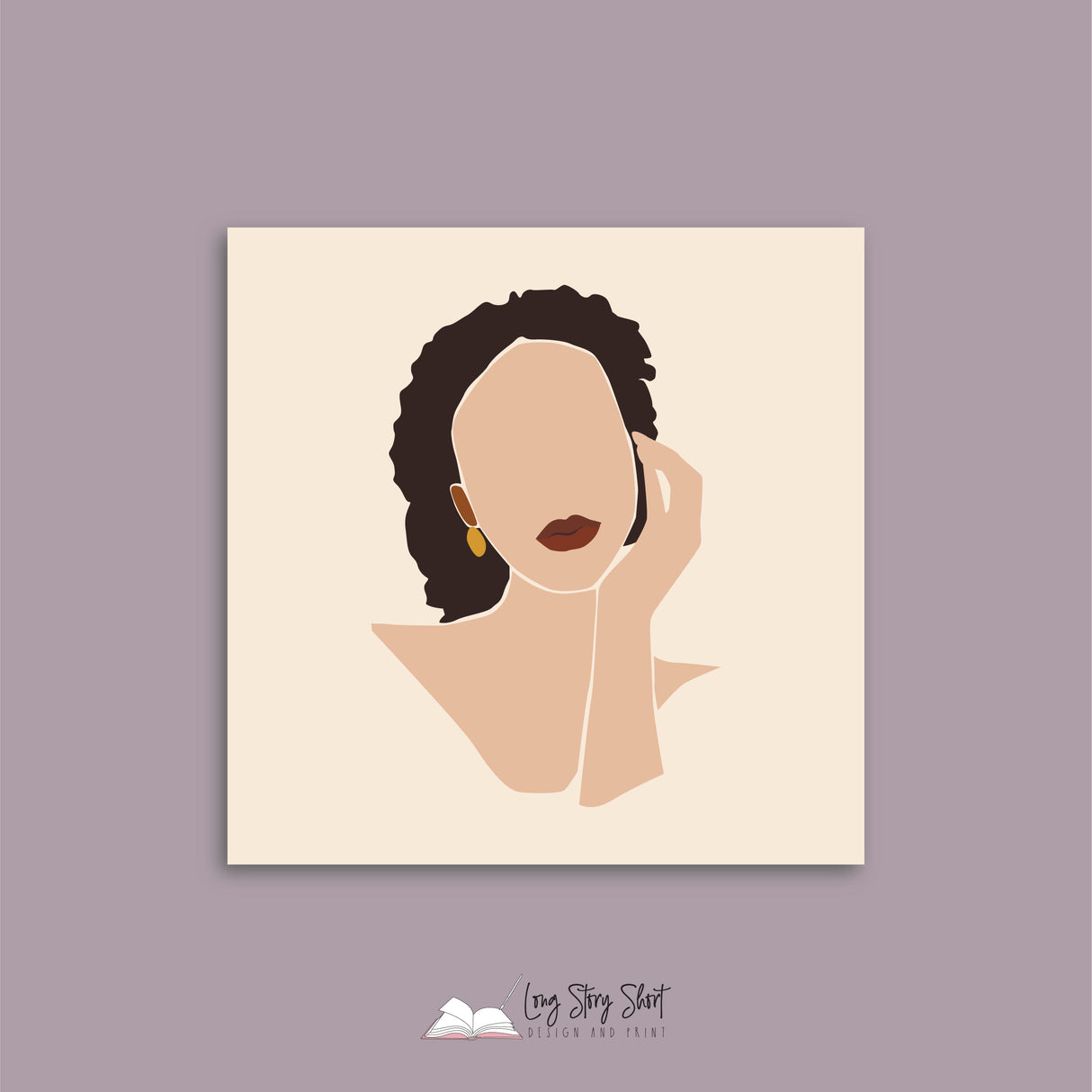 Abstract Lady Boss Pack Three Vinyl Label Pack