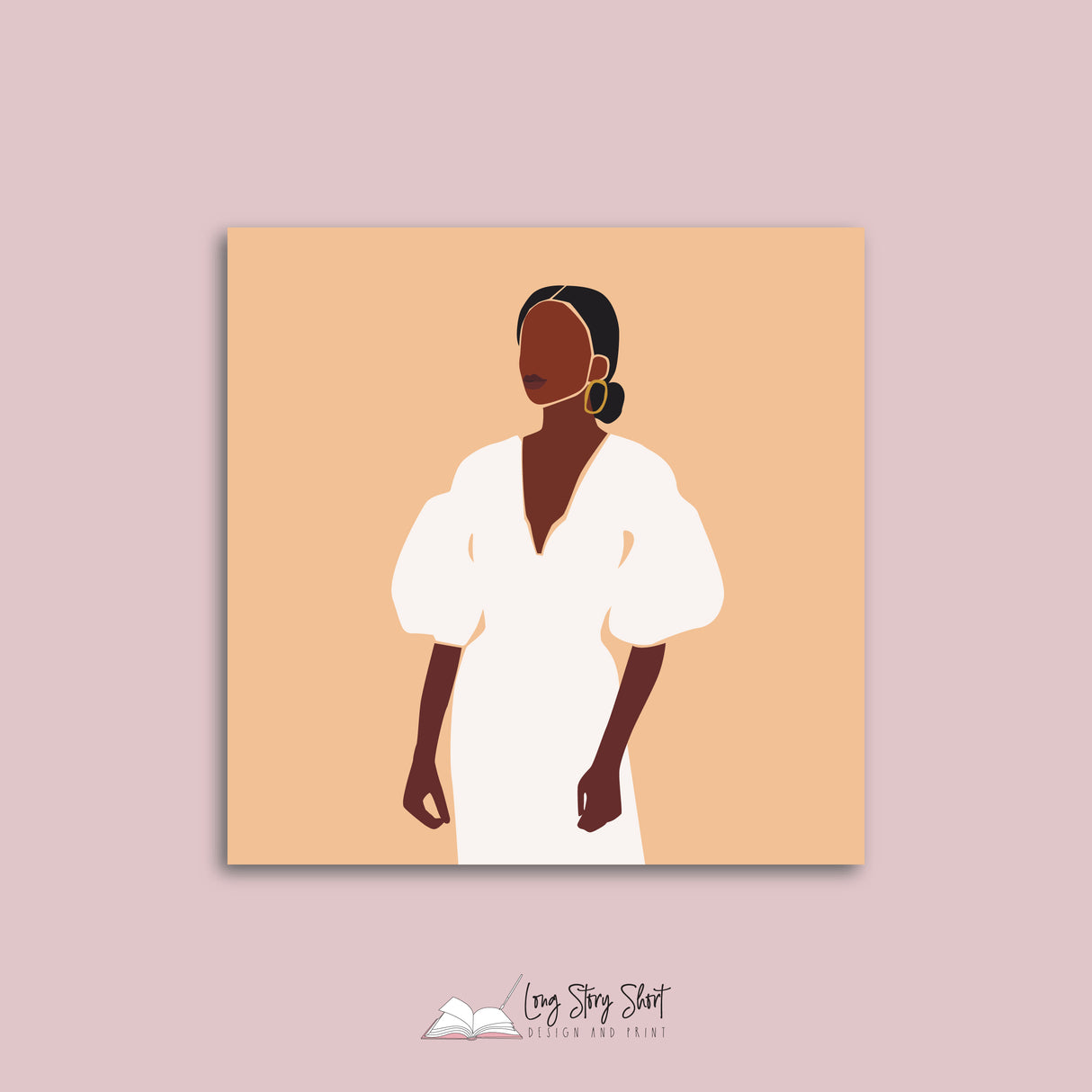 Abstract Lady Boss Pack Three Vinyl Label Pack