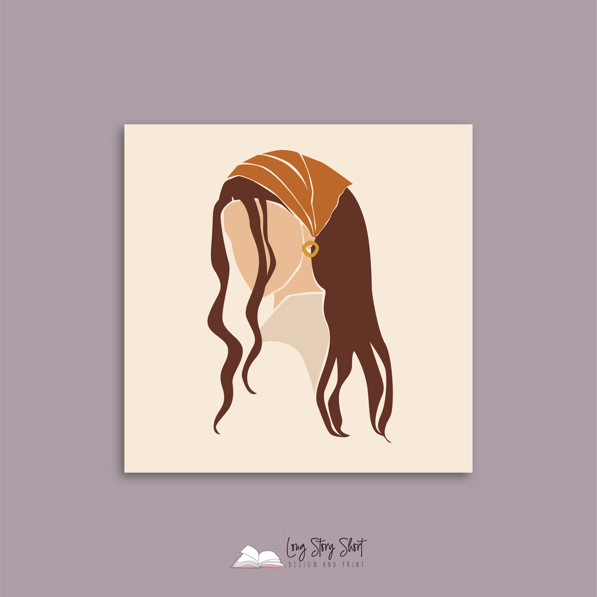 Abstract Lady Boss Pack Four Vinyl Label Pack