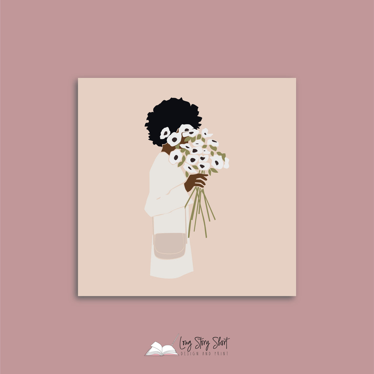 Abstract Lady Boss Pack Five Vinyl Label Pack