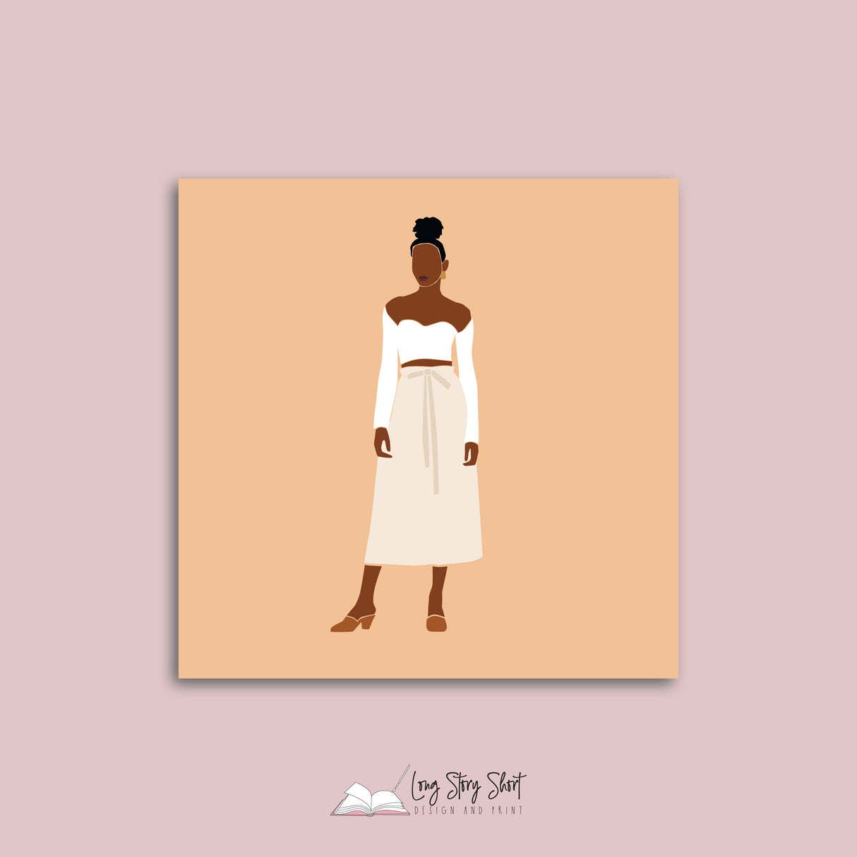 Abstract Lady Boss Pack Five Vinyl Label Pack