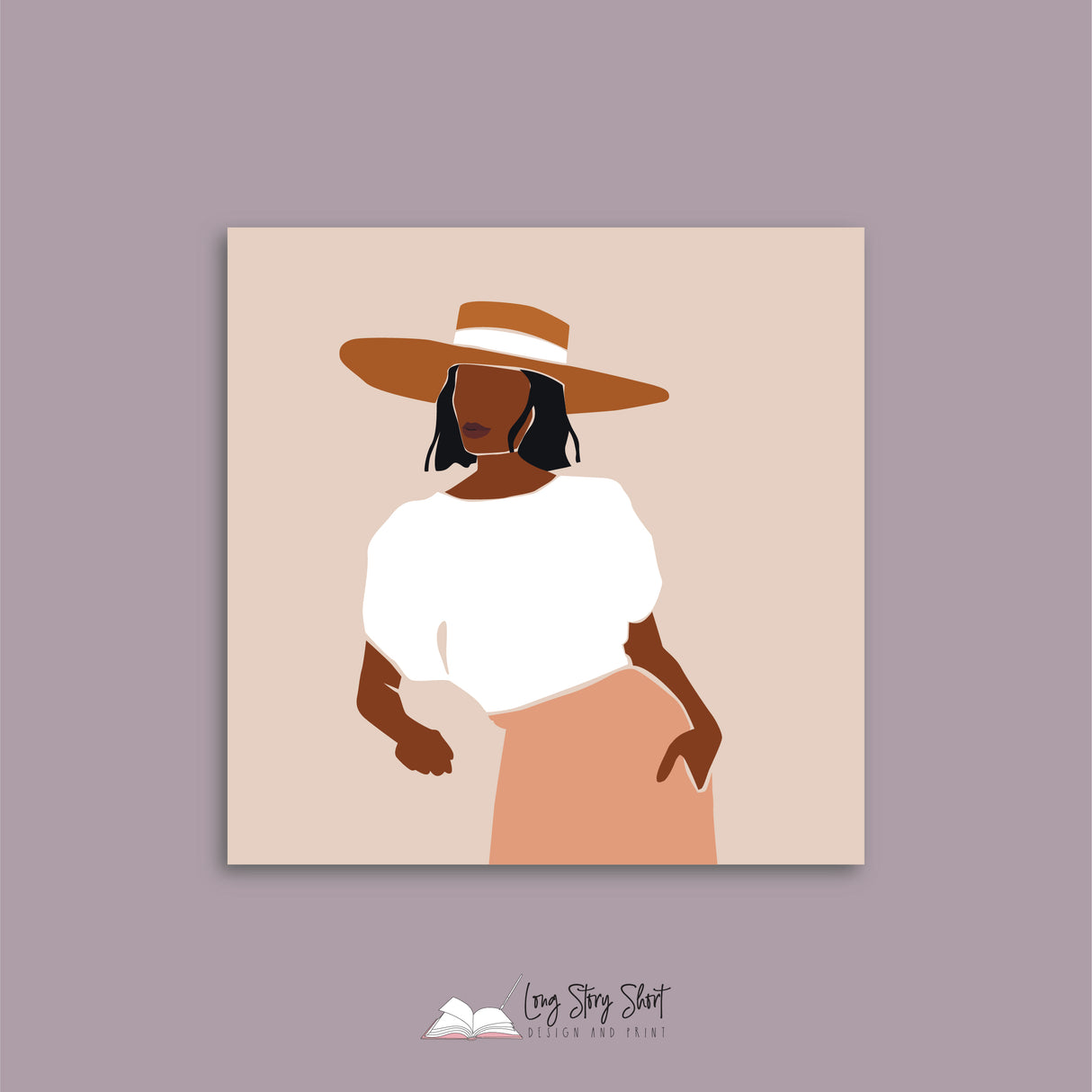 Abstract Lady Boss Pack Six Vinyl Label Pack