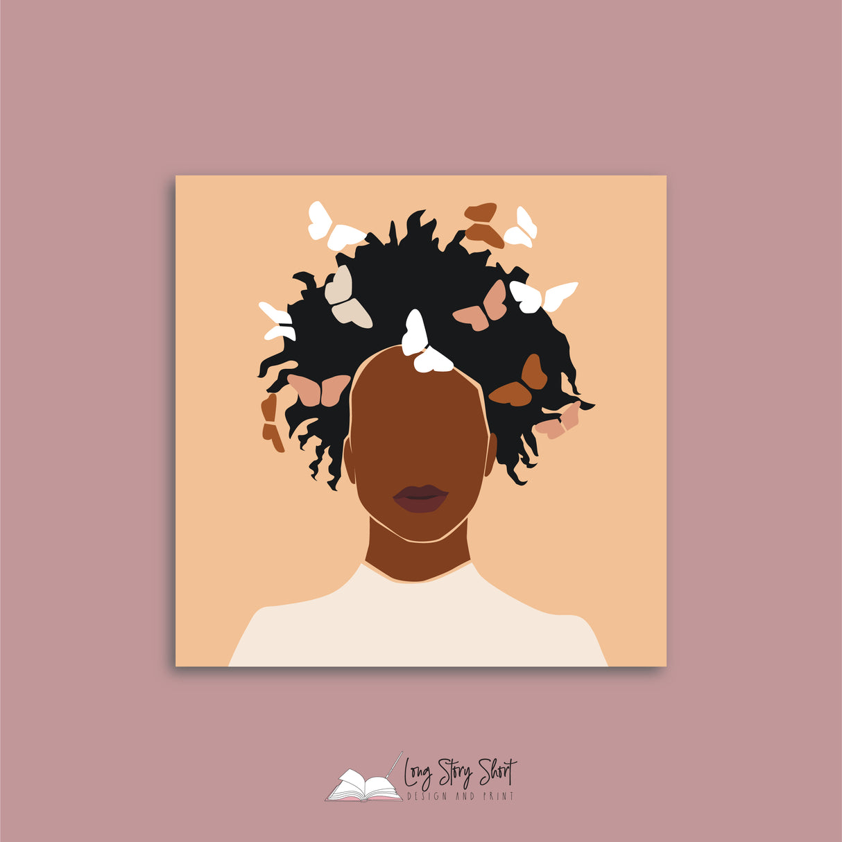 Abstract Lady Boss Pack Seven Vinyl Label Pack