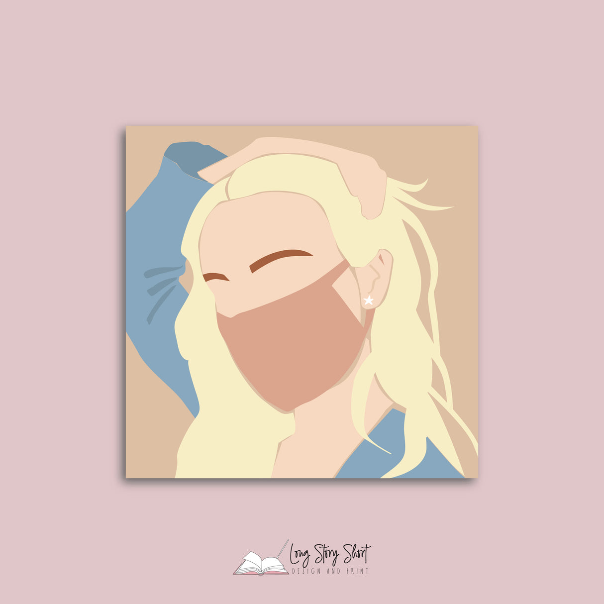 Abstract Home Pack Four Vinyl Label Pack