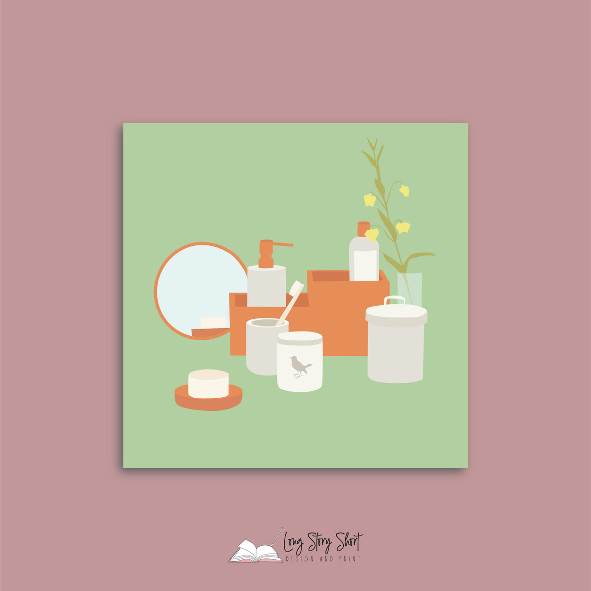 Abstract Home Pack Eight Vinyl Label Pack