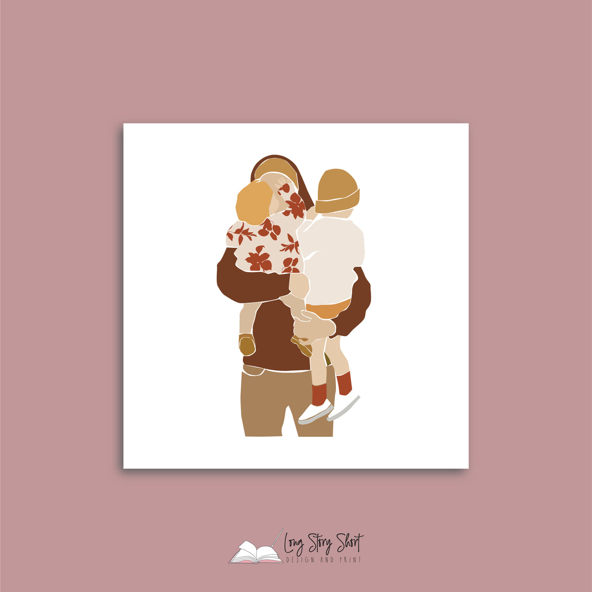 Abstract Family Pack Three Vinyl Label Pack