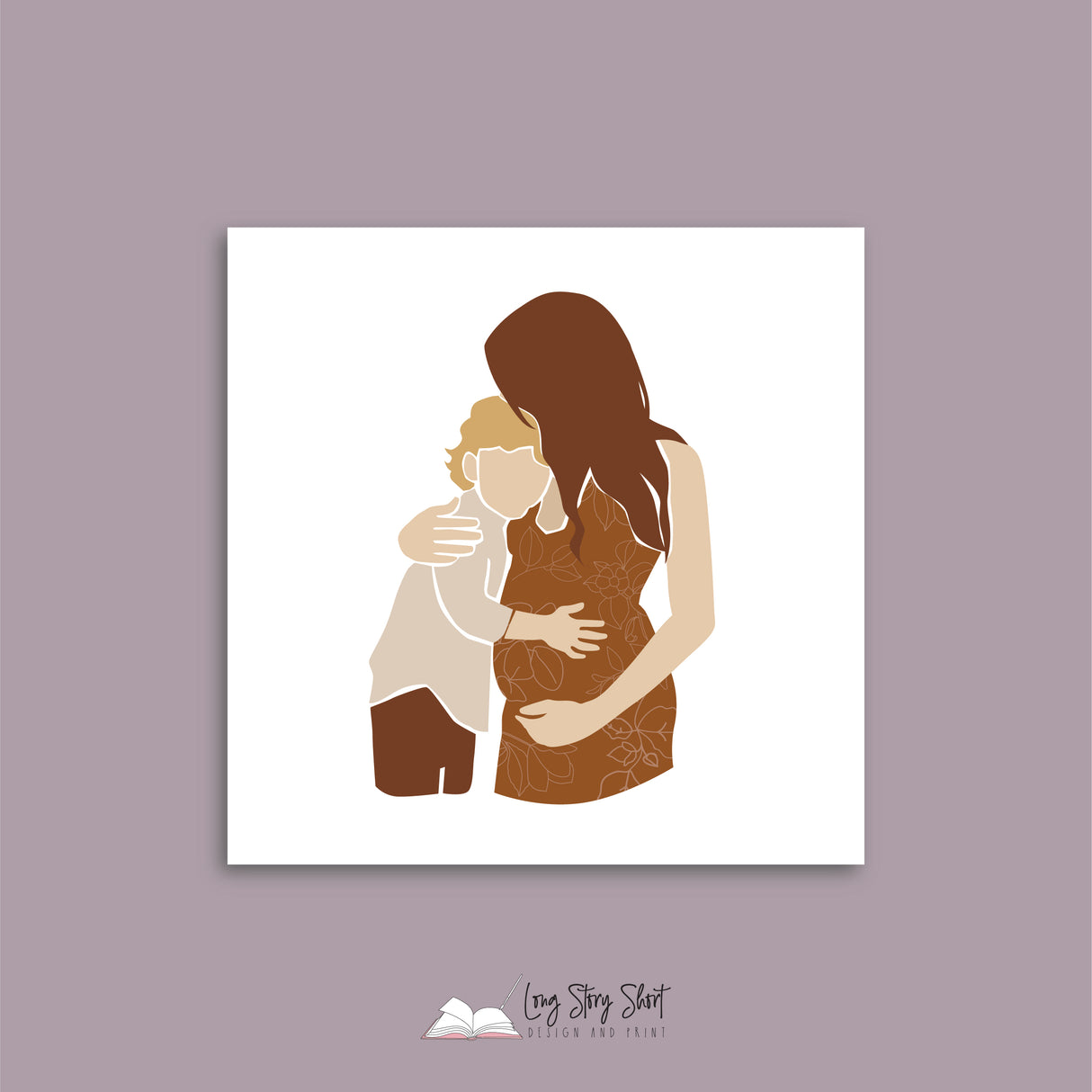 Abstract Family Pack Six Vinyl Label Pack