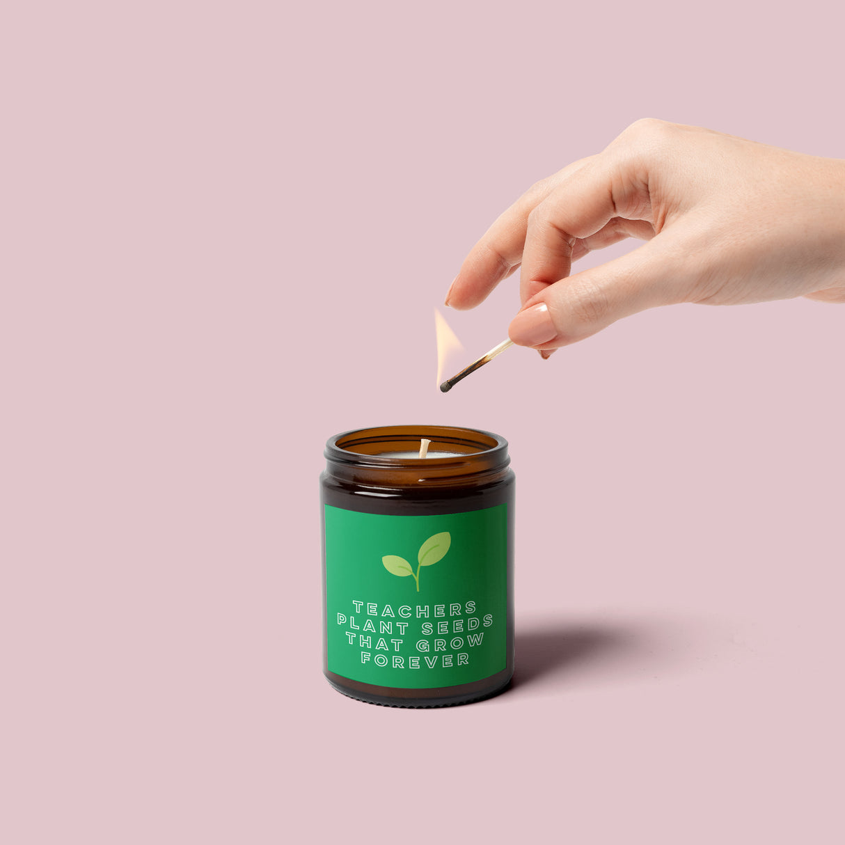 Thank you for beeing a great teacher Square Vinyl Label Pack Matte/Gloss