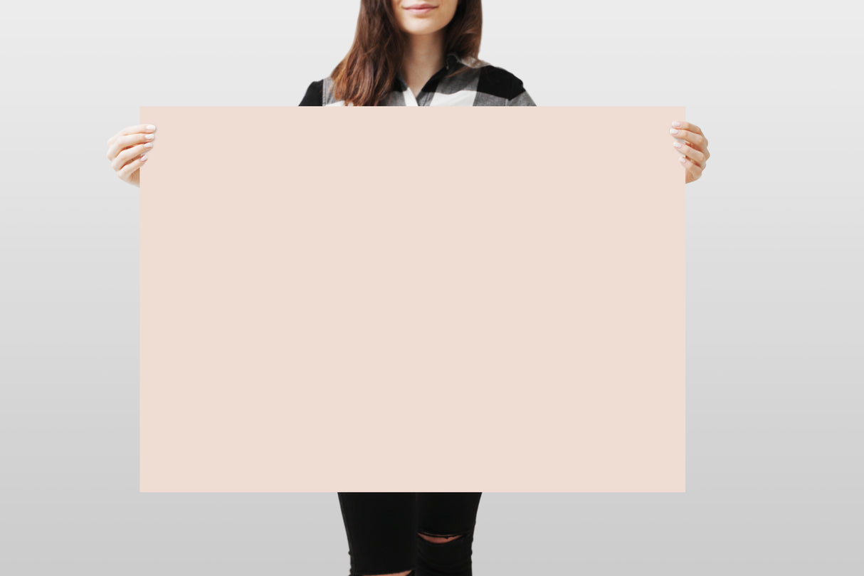 Photography Backdrop - Soft Blush