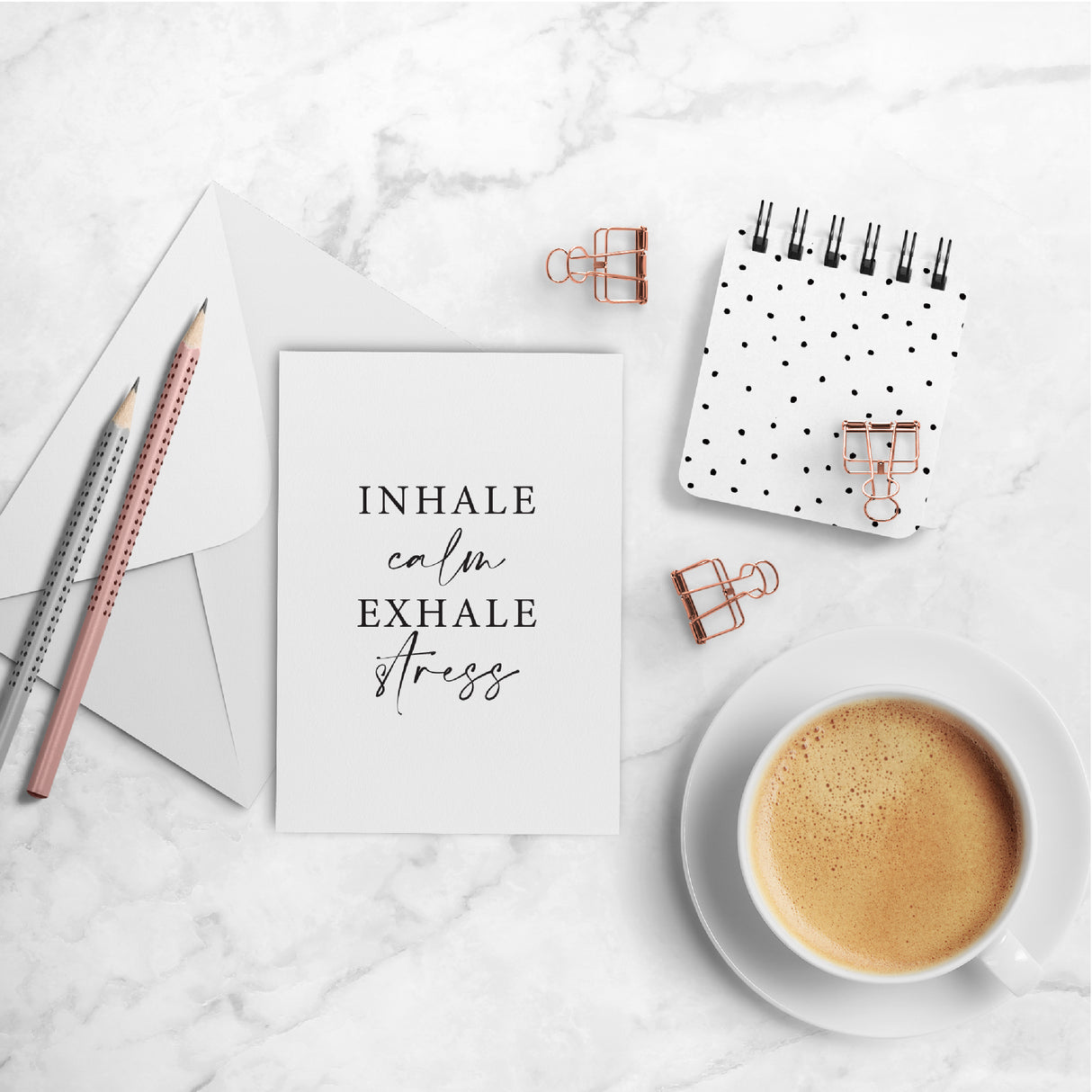 Flat Lay/Affirmation Cards