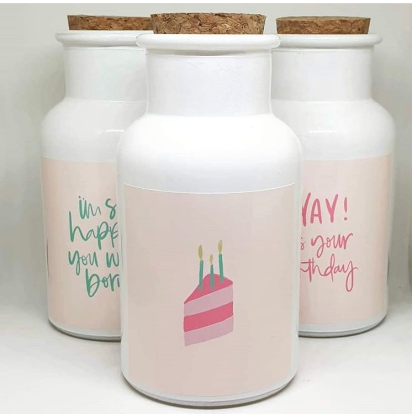 Happy Birthday! Vinyl Label Pack