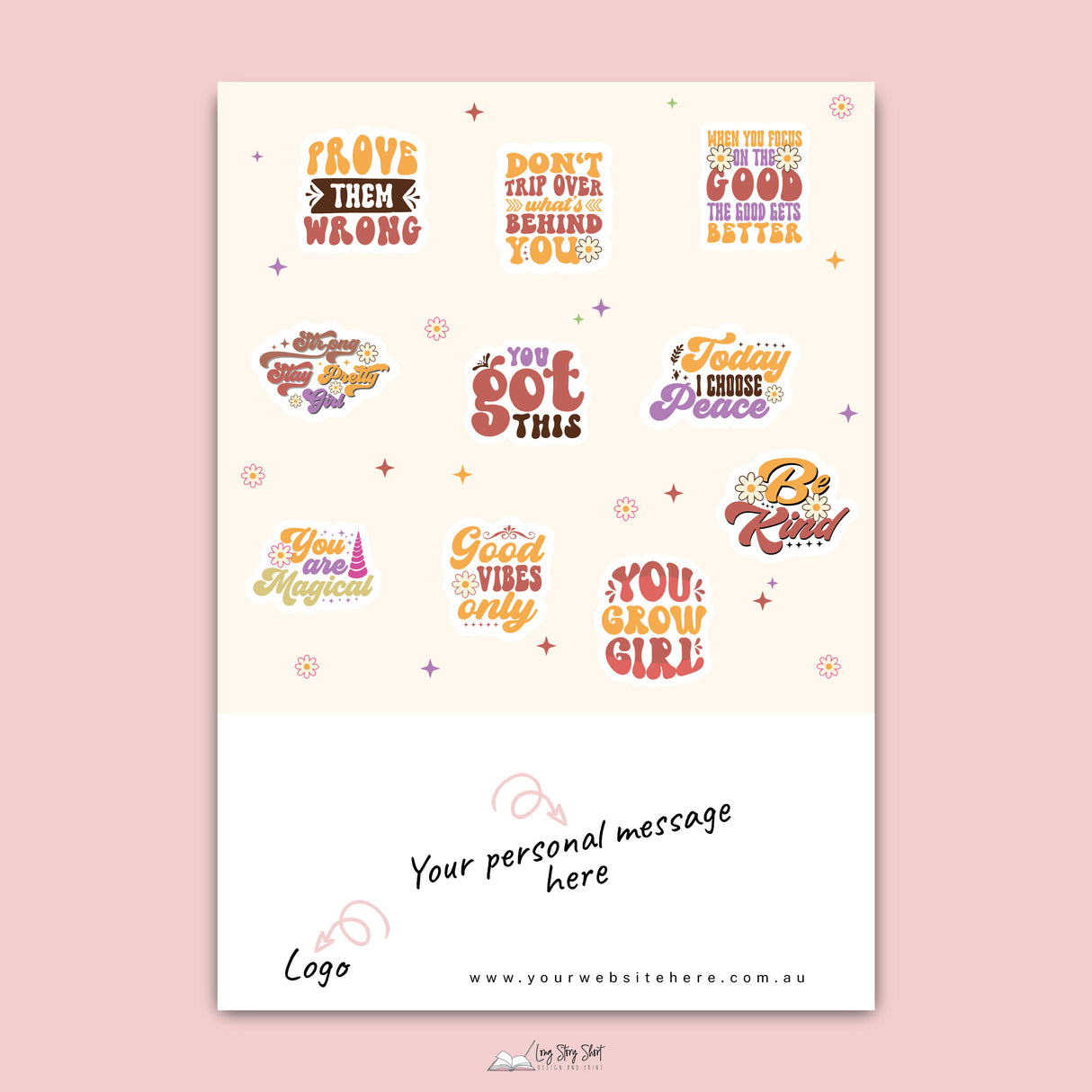 Inspiration Sticker Sheet (design 2)