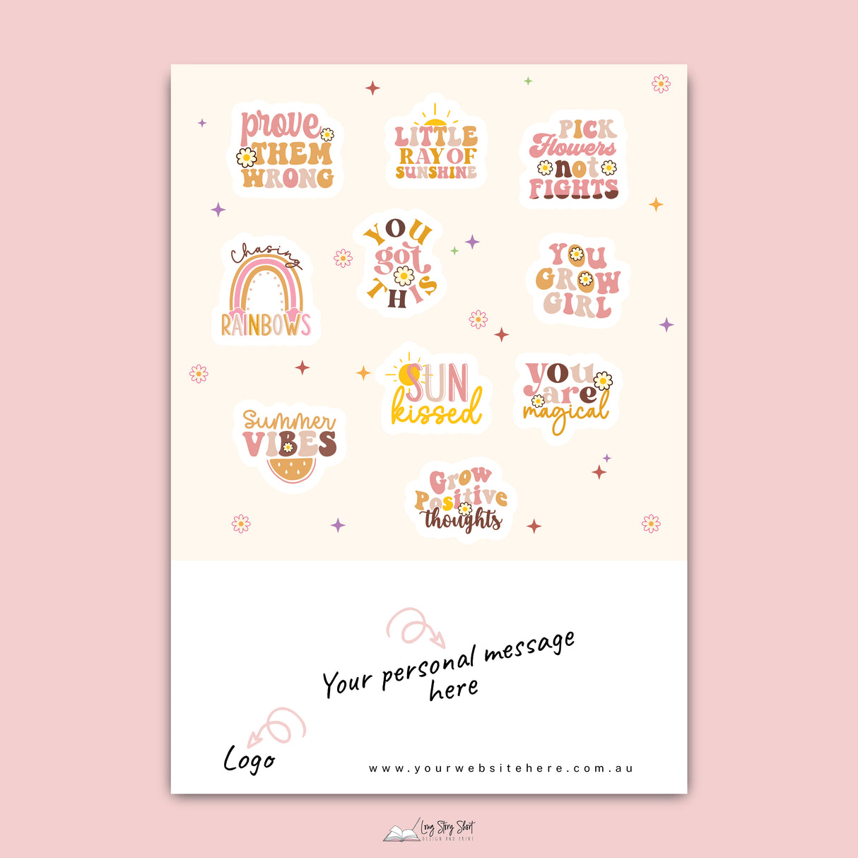 Inspiration Sticker Sheet (design 3)