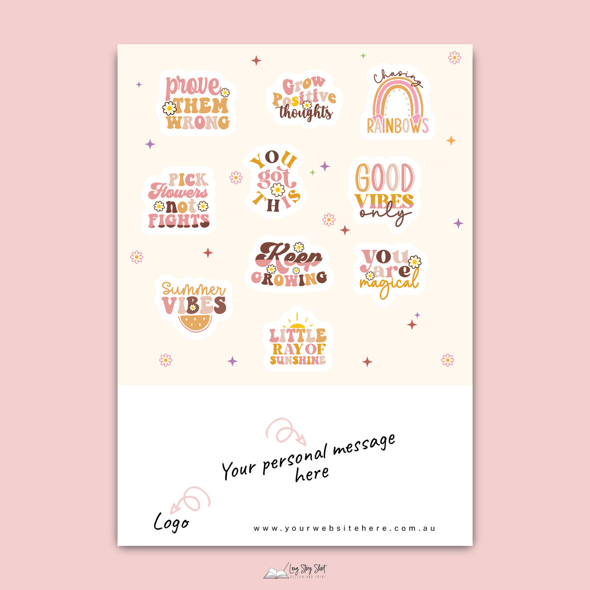 Inspiration Sticker Sheet (design 4)