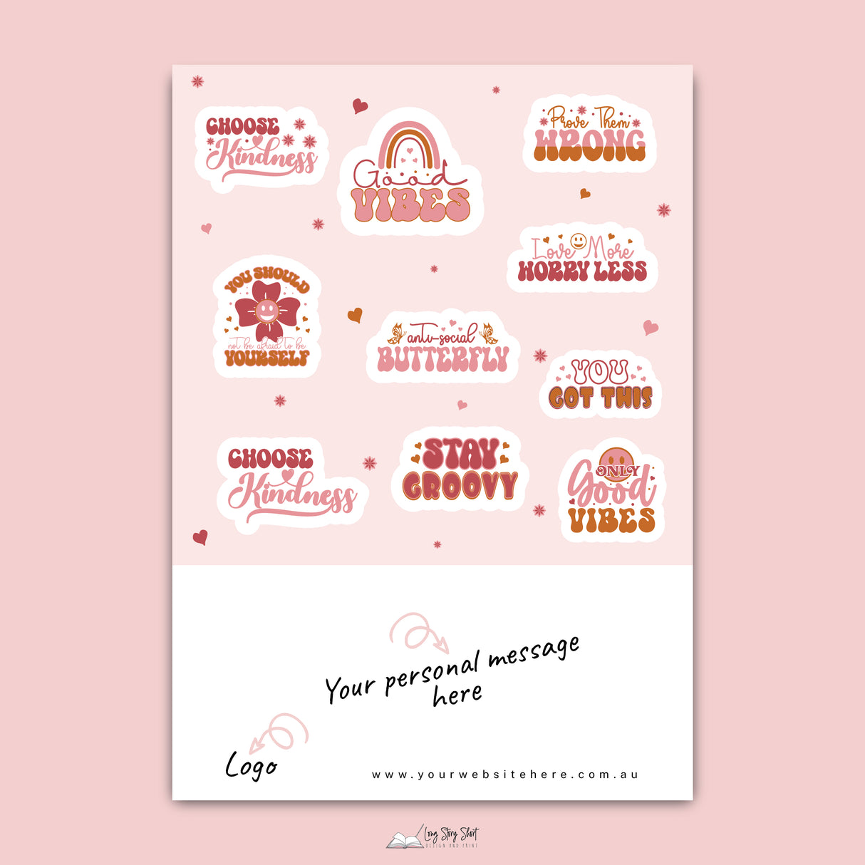 Inspiration Sticker Sheet (design 5)