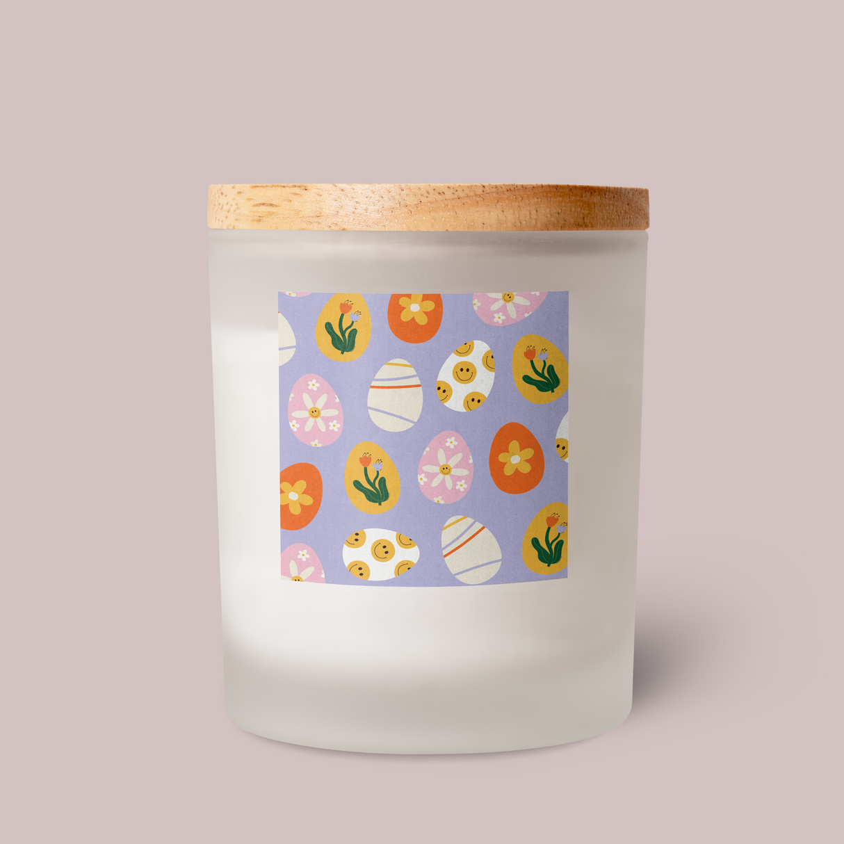 Easter - Retro Collection - Square Design Two Vinyl Label Pack Matte/Gloss