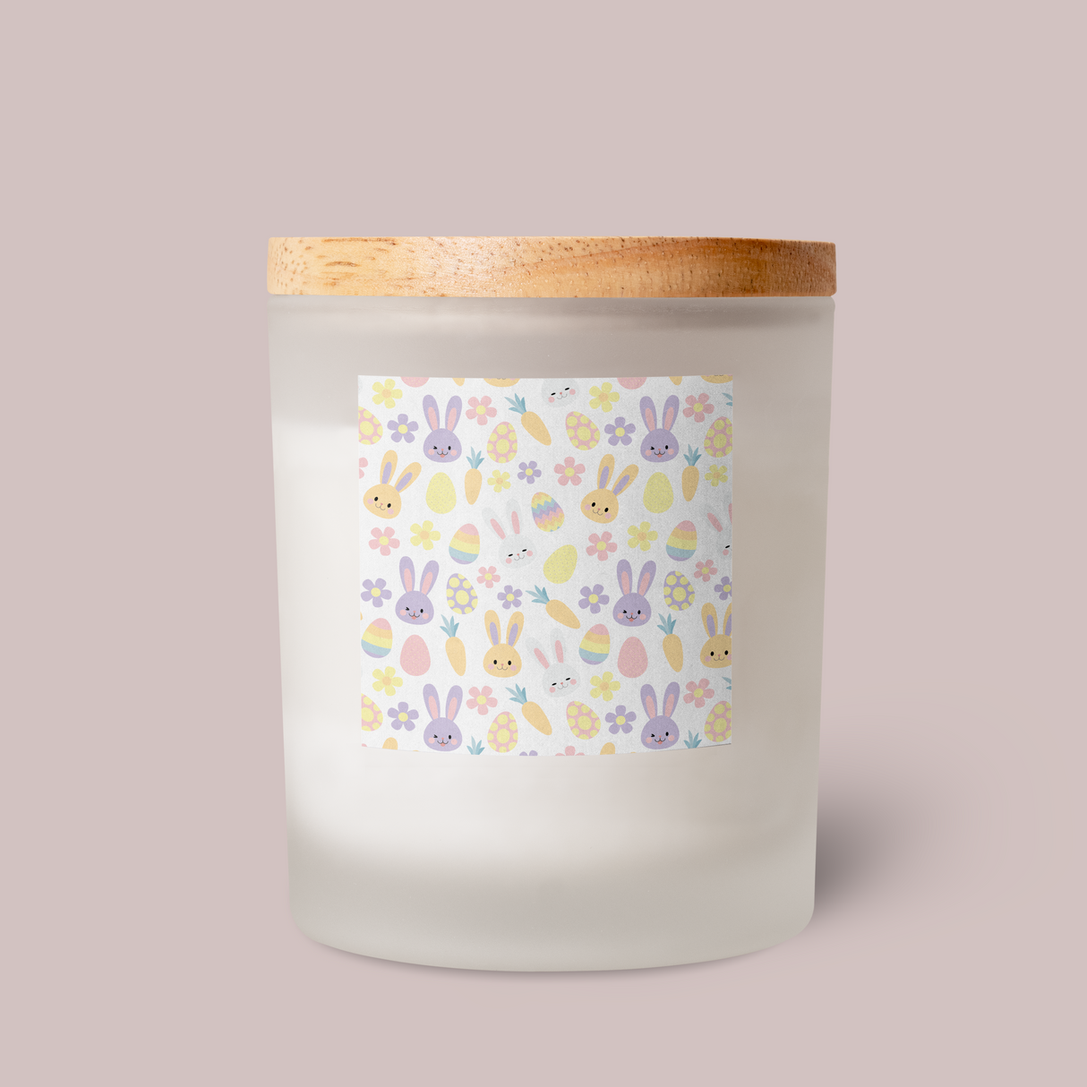 Easter - Retro Collection - Square Design Six Vinyl Label Pack Matte/Gloss