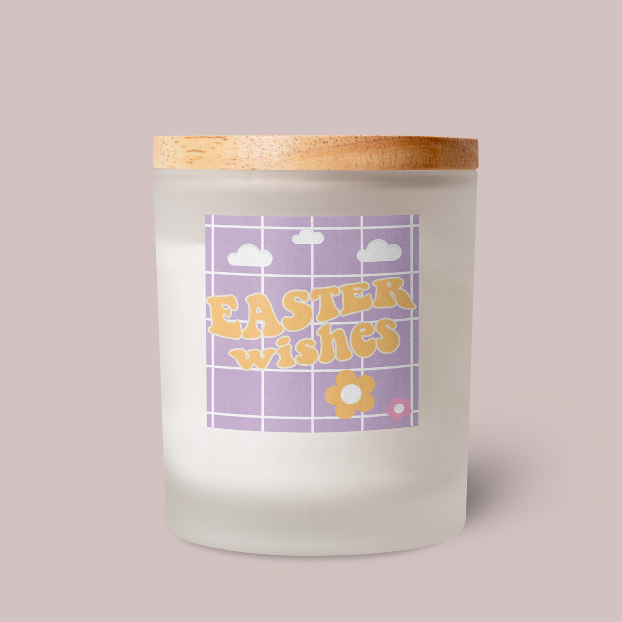 Easter - Retro Collection - Square Design Eight Vinyl Label Pack Matte/Gloss