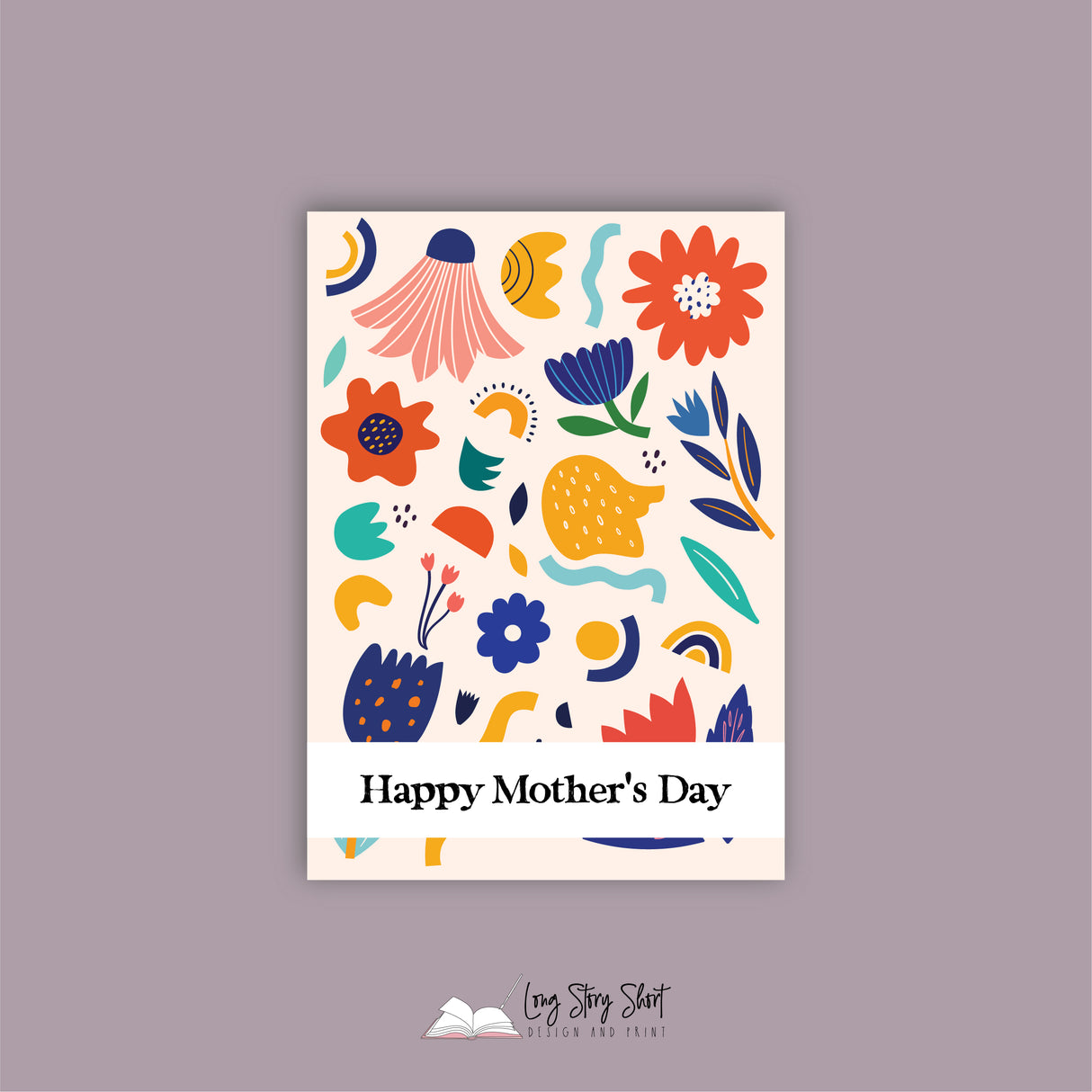 Floral Art Mothers Day Vinyl Label Pack EIGHTEEN