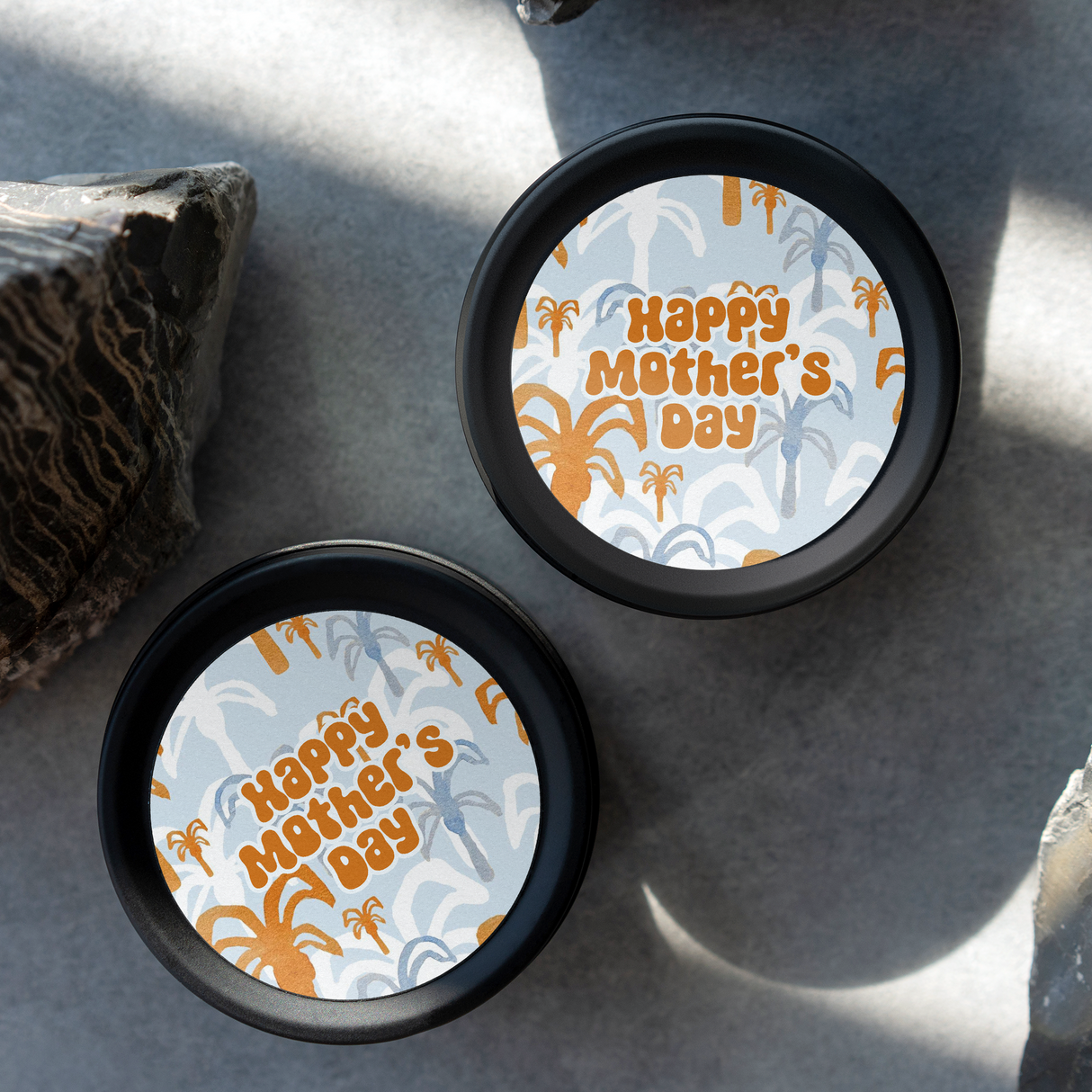 Jess Walker Mothers Day 2023 Vinyl Label Pack THREE (ROUND) Gloss/Matte