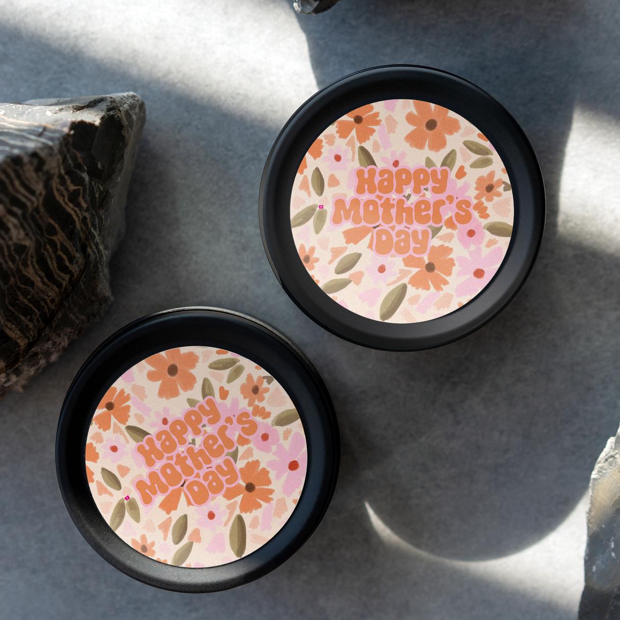 Jess Walker Mothers Day 2023 Vinyl Label Pack FIVE (ROUND) Gloss/Matte