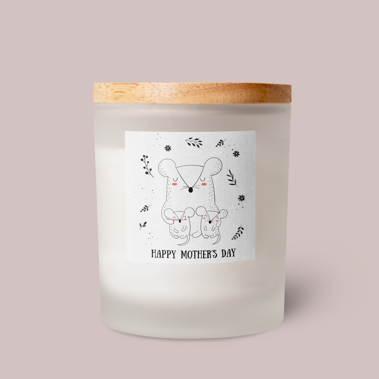 Textured Mothers Day Vinyl Label Pack TEN