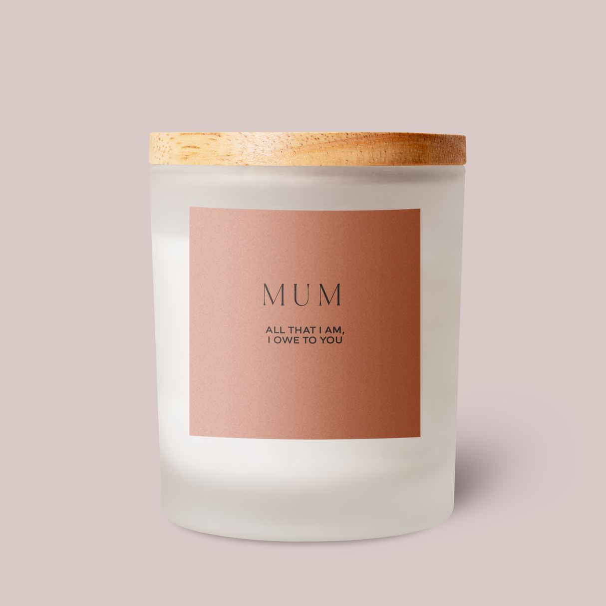 The Minimalist Collection Mothers Day - DESIGN THREE - SQUARE - TEXTURED