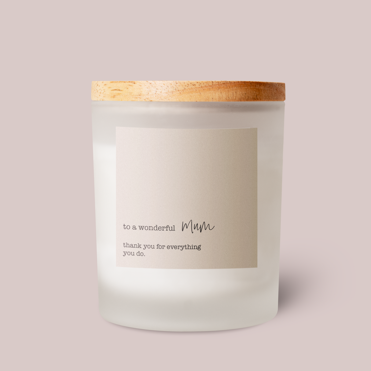 The Minimalist Collection Mothers Day - DESIGN FOUR - SQUARE - Matte/Gloss