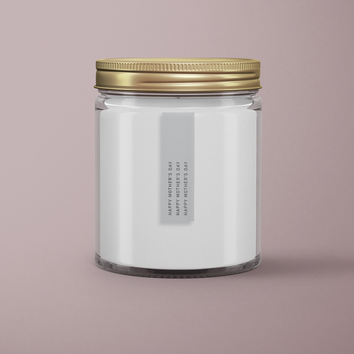 Minimalist Collection Mothers Day - Design Two - SLIM label - Textured