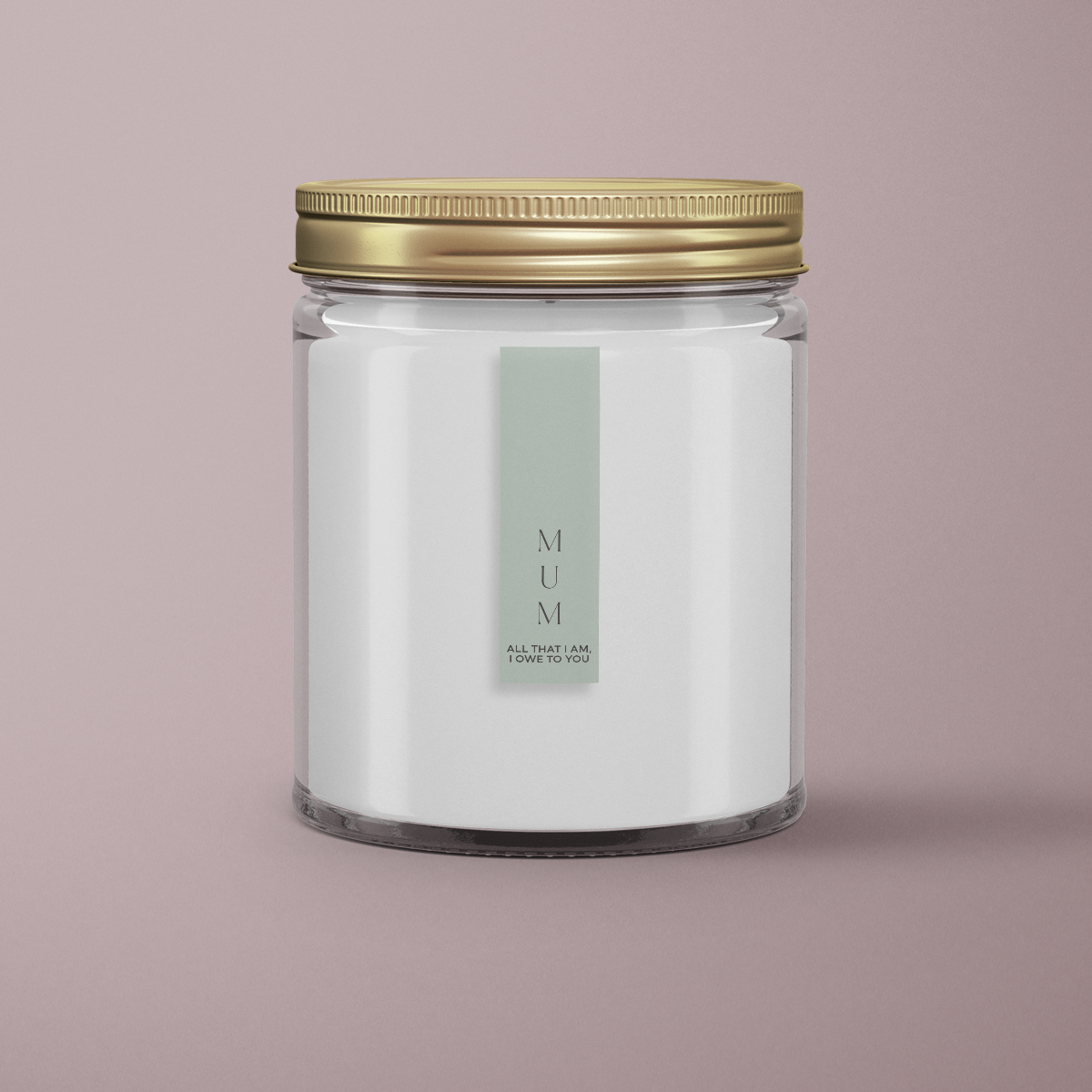 Minimalist Collection Mothers Day - Design Three - SLIM label - Matte/Gloss