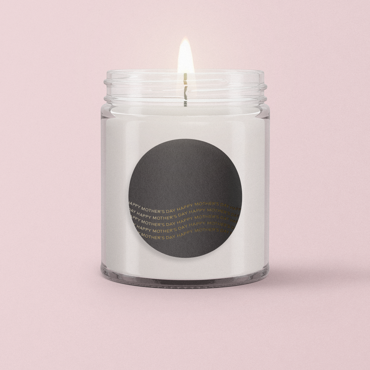 Minimalist Collection Mothers Day - DESIGN FIVE - ROUND - FOIL