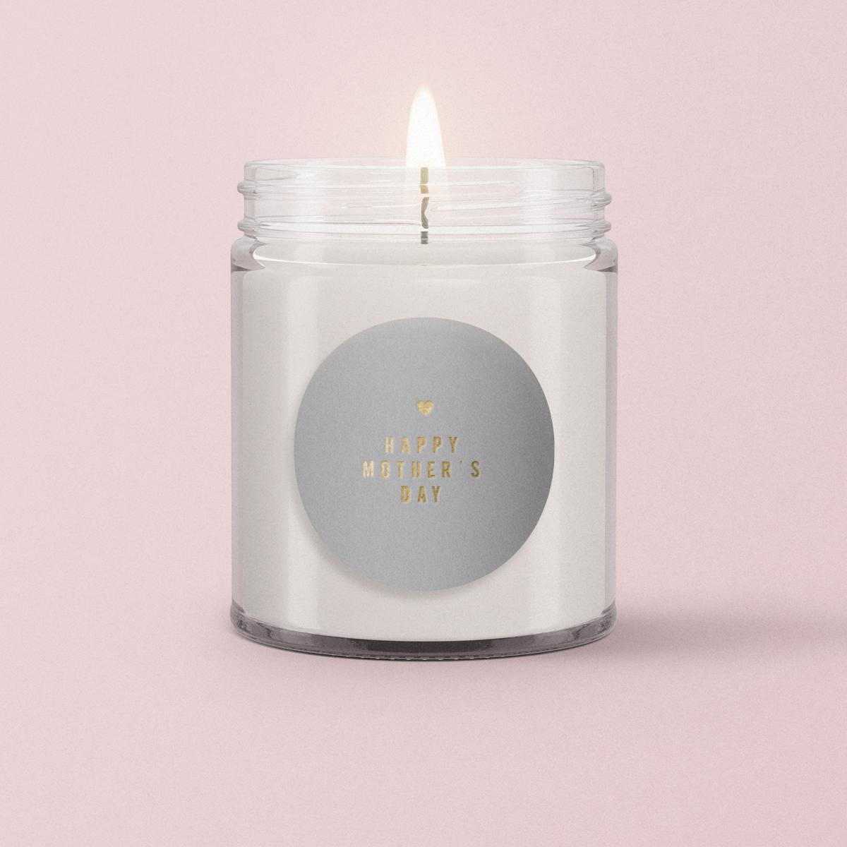 Minimalist Collection Mothers Day - DESIGN SIX - ROUND - FOIL