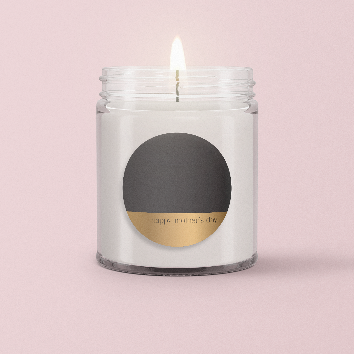 Minimalist Collection Mothers Day - DESIGN TEN - ROUND - FOIL