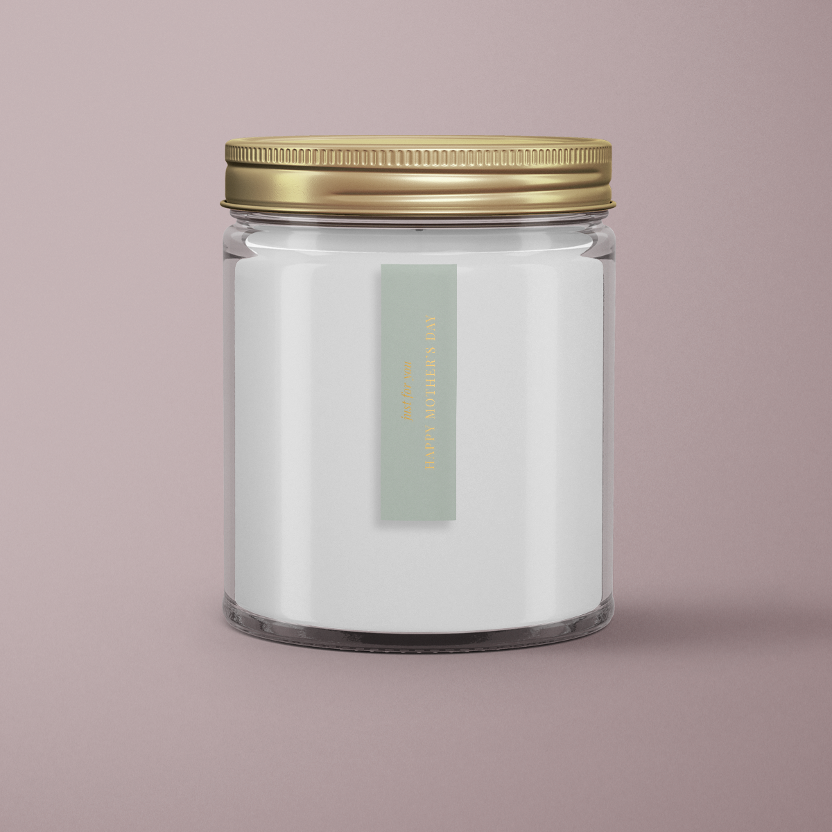 Minimalist Collection Mothers Day - Design One - SLIM label - Foil